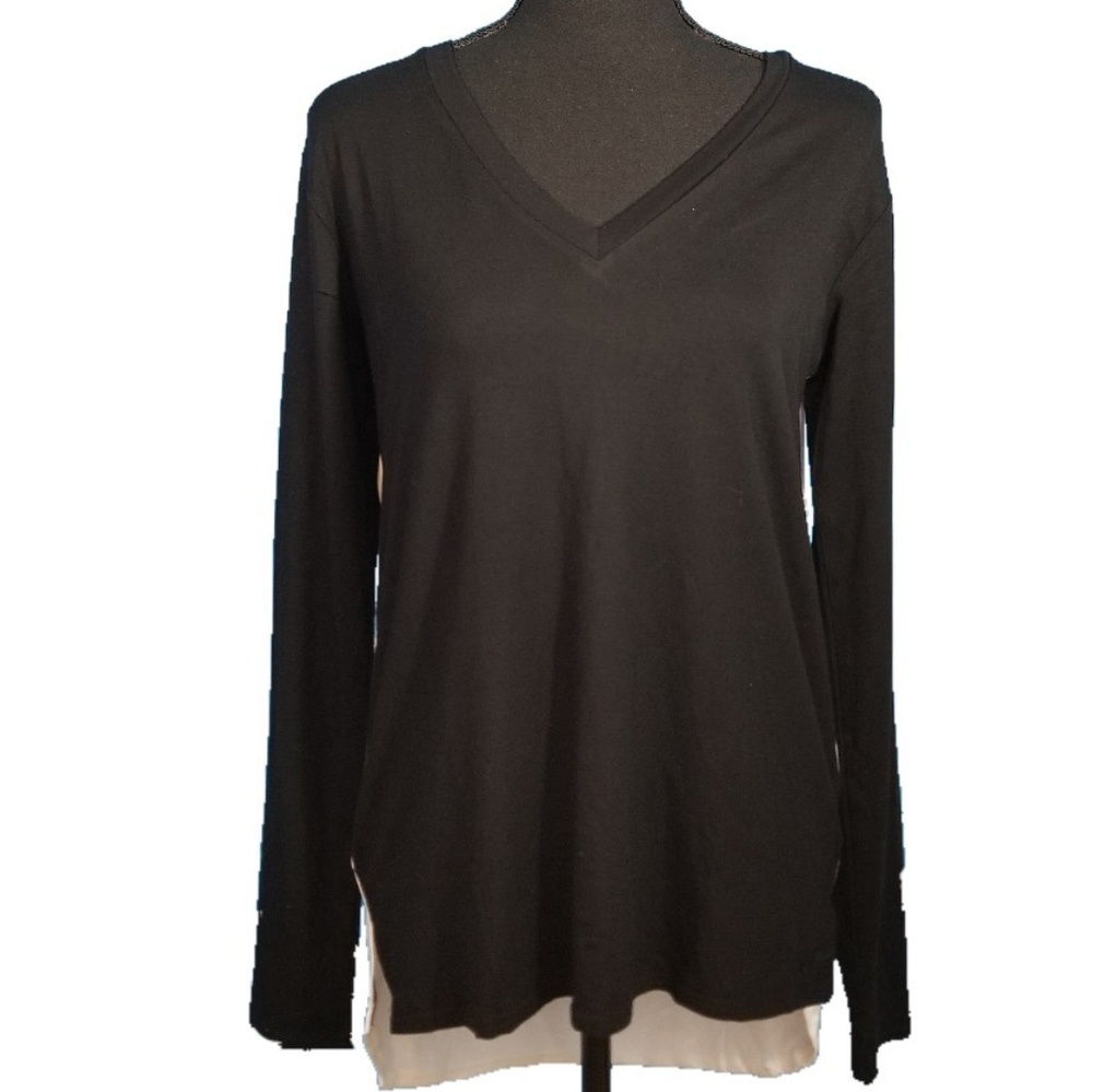 KAVU Everleigh Top Black Smoke size small